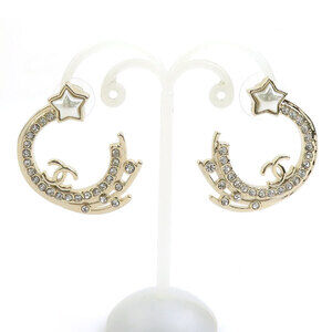 CHANEL Silver Earrings